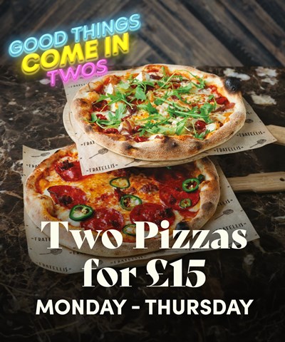 TopOffer 2 for 15 pizza