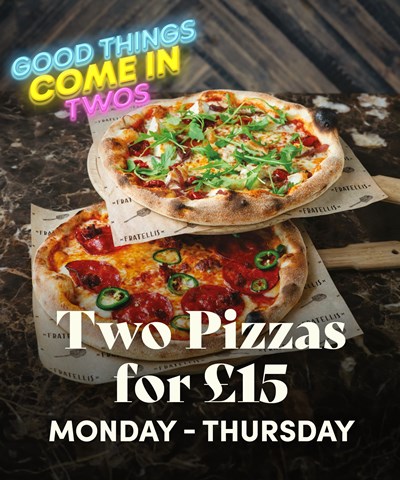 TopOffer 2 for 15 pizza